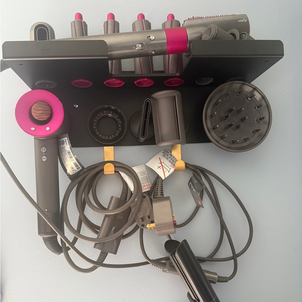 Dyson Hair Styling Set - Pink and Gray